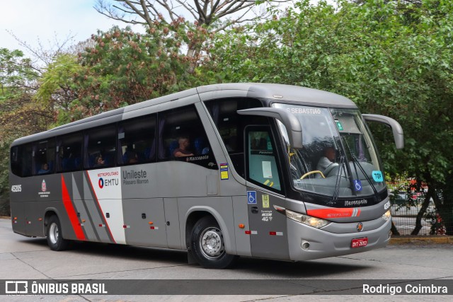 Empresa de Ônibus Pássaro Marron 45205 na cidade de São Paulo, São Paulo, Brasil, por Rodrigo Coimbra. Número da foto: #11544813.