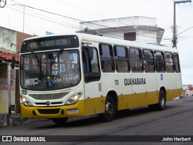Transportes Guanabara 115 na cidade de Natal, Rio Grande do Norte, Brasil, por John Herbert. Número da foto: #11543740.