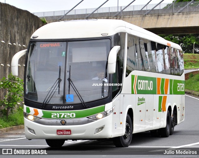 Empresa Gontijo de Transportes 21720 na cidade de Campinas, São Paulo, Brasil, por Julio Medeiros. Número da foto: #11543277.