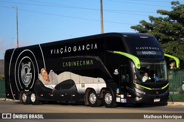 Viação Garcia 80009 na cidade de São Paulo, São Paulo, Brasil, por Matheus Henrique. ID da foto: 11544521.