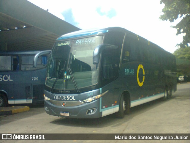 Viação Cidade Sol 8640 na cidade de Salvador, Bahia, Brasil, por Mario dos Santos Nogueira Junior. Número da foto: #11542936.