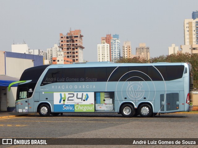 Viação Garcia 8575 na cidade de Londrina, Paraná, Brasil, por André Luiz Gomes de Souza. ID da foto: 11544640.