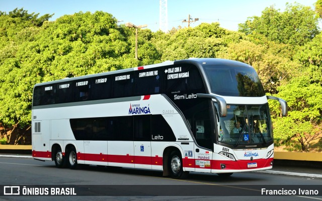 Expresso Maringá 6804 na cidade de Londrina, Paraná, Brasil, por Francisco Ivano. ID da foto: 11547692.