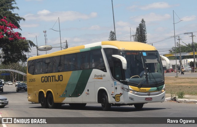 Empresa Gontijo de Transportes 21265 na cidade de Vitória da Conquista, Bahia, Brasil, por Rava Ogawa. ID da foto: 11546693.