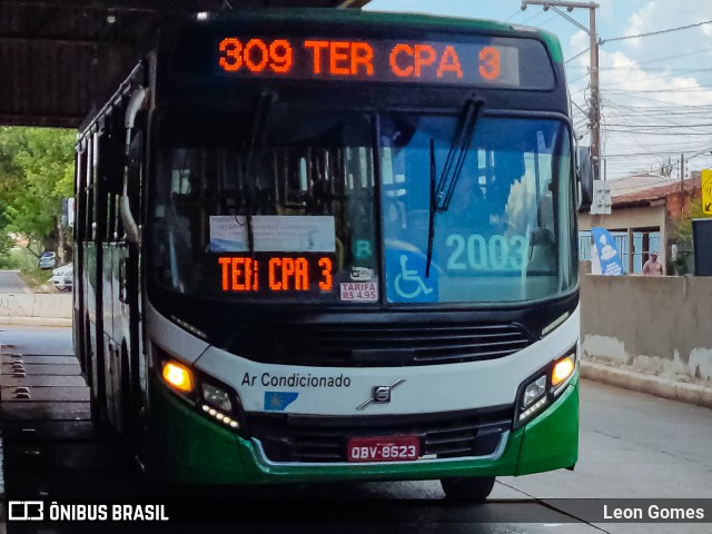 Rápido Cuiabá Transporte Urbano 2003 na cidade de Cuiabá, Mato Grosso, Brasil, por Leon Gomes. ID da foto: 11547786.