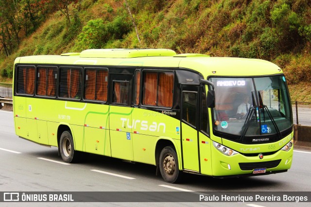 Tursan - Turismo Santo André 656 na cidade de Piraí, Rio de Janeiro, Brasil, por Paulo Henrique Pereira Borges. Número da foto: #11547505.