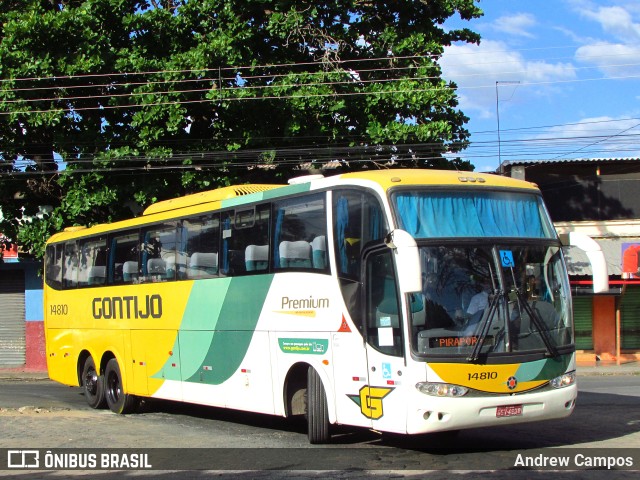 Empresa Gontijo de Transportes 14810 na cidade de Pirapora, Minas Gerais, Brasil, por Andrew Campos. ID da foto: 11547590.