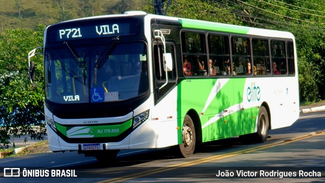 Viação Elite RJ 176.050 na cidade de Volta Redonda, Rio de Janeiro, Brasil, por João Victor Rodrigues Rocha. Número da foto: #11546775.