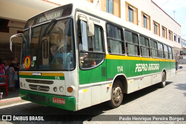 Empresa de Ônibus e Turismo Pedro Antônio 114 na cidade de Vassouras, Rio de Janeiro, Brasil, por Paulo Henrique Pereira Borges. ID da foto: 11547595.