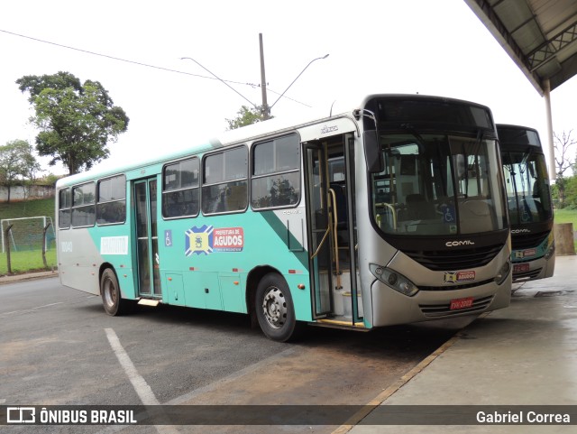 Rosa Turismo 10040 na cidade de Agudos, São Paulo, Brasil, por Gabriel Correa. ID da foto: 11546965.