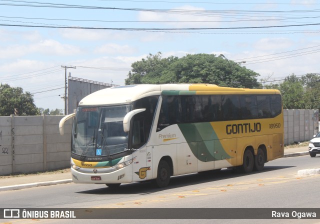 Empresa Gontijo de Transportes 18950 na cidade de Vitória da Conquista, Bahia, Brasil, por Rava Ogawa. Número da foto: #11546673.