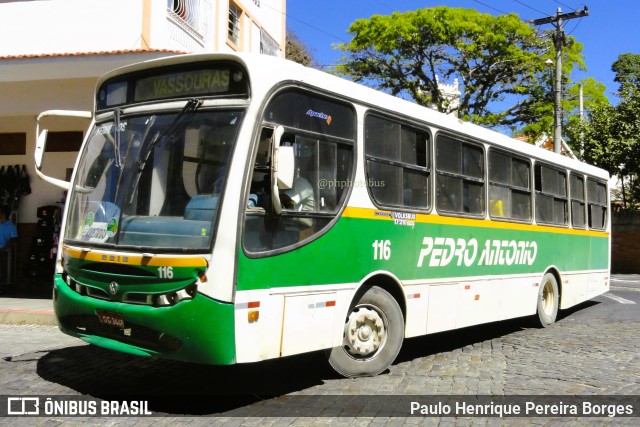 Empresa de Ônibus e Turismo Pedro Antônio 116 na cidade de Vassouras, Rio de Janeiro, Brasil, por Paulo Henrique Pereira Borges. ID da foto: 11547605.