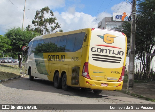 Empresa Gontijo de Transportes 19135 na cidade de Caruaru, Pernambuco, Brasil, por Lenilson da Silva Pessoa. ID da foto: 11547384.