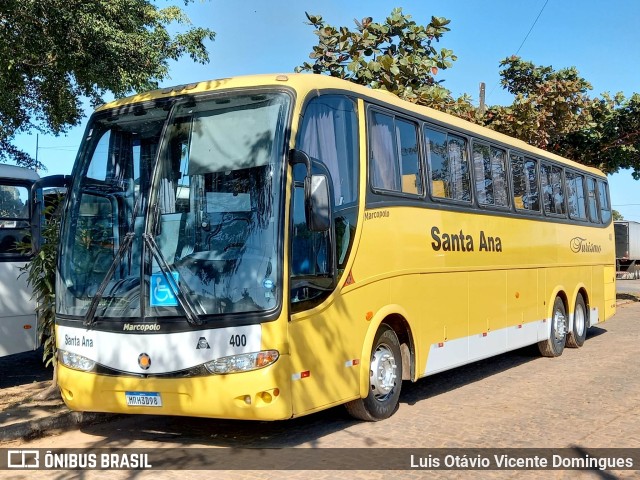 Transportes Santa Ana 400 na cidade de Campos dos Goytacazes, Rio de Janeiro, Brasil, por Luis Otávio Vicente Domingues. ID da foto: 11547741.