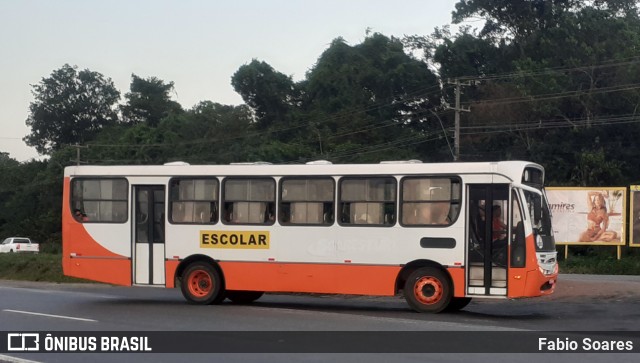 Ônibus Particulares Escolar3419 na cidade de Benevides, Pará, Brasil, por Fabio Soares. ID da foto: 11546810.