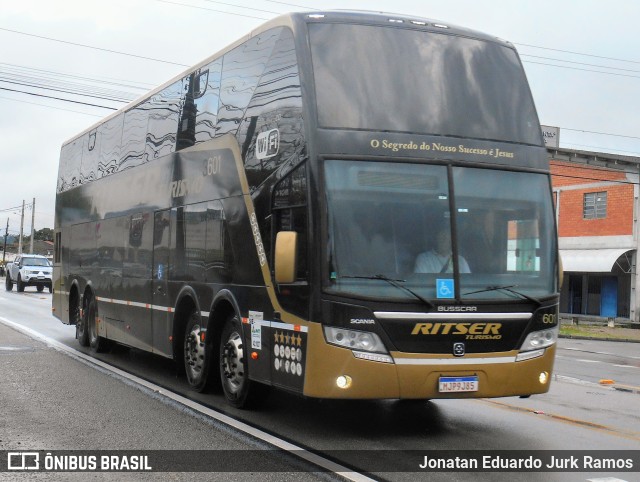 Ritser Turismo 601 na cidade de Gaspar, Santa Catarina, Brasil, por Jonatan Eduardo Jurk Ramos. Número da foto: #11545785.