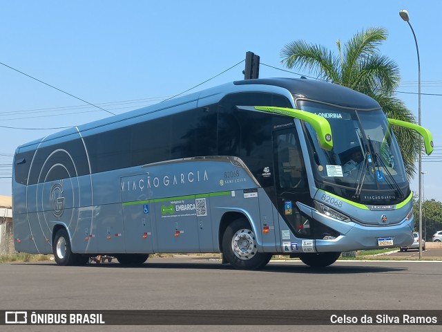 Viação Garcia 82068 na cidade de Paranavaí, Paraná, Brasil, por Celso da Silva Ramos. Número da foto: #11545916.