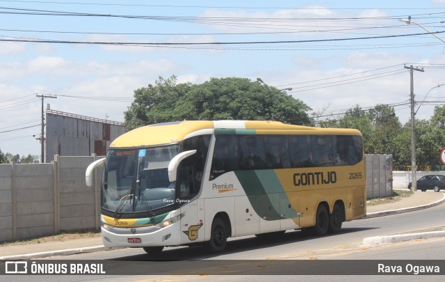 Empresa Gontijo de Transportes 21265 na cidade de Vitória da Conquista, Bahia, Brasil, por Rava Ogawa. ID da foto: 11546680.