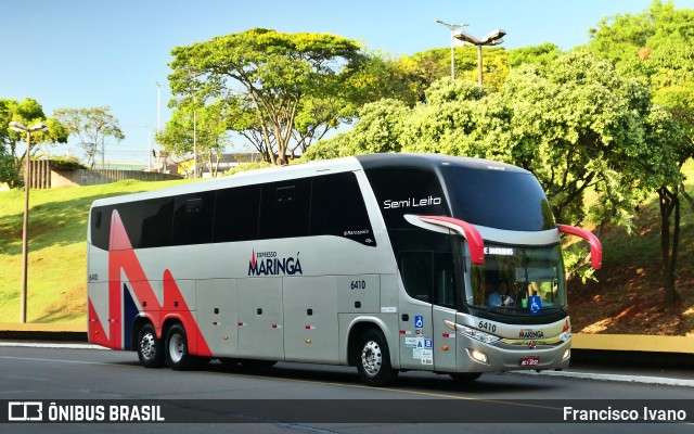 Expresso Maringá 6410 na cidade de Londrina, Paraná, Brasil, por Francisco Ivano. ID da foto: 11547877.