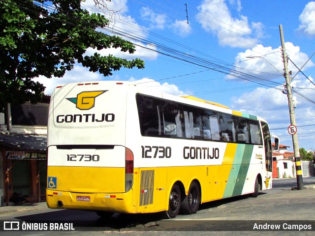 Empresa Gontijo de Transportes 12730 na cidade de Pirapora, Minas Gerais, Brasil, por Andrew Campos. ID da foto: 11547586.