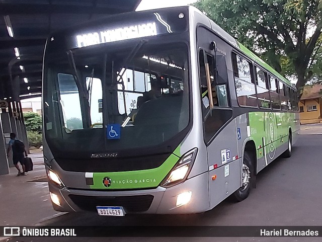 Viação Garcia 81066 na cidade de Mandaguari, Paraná, Brasil, por Hariel Bernades. Número da foto: #11549484.