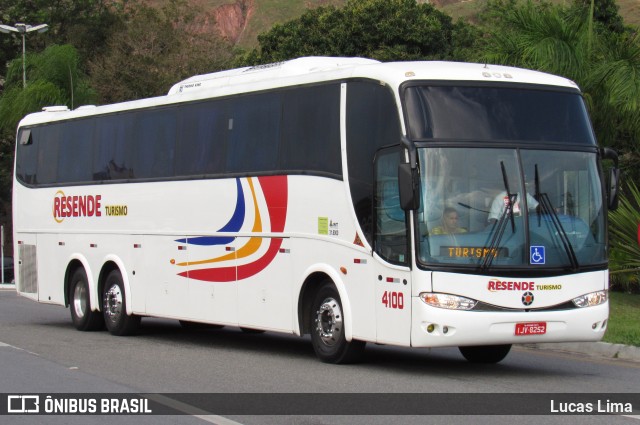 Resende Turismo 4100 na cidade de Aparecida, São Paulo, Brasil, por Lucas Lima. Número da foto: #11549965.
