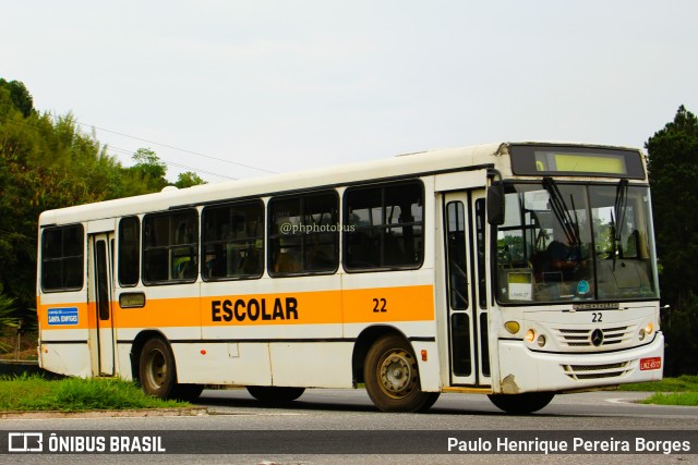 Viação Santa Edwiges e Turismo 22 na cidade de Barra do Piraí, Rio de Janeiro, Brasil, por Paulo Henrique Pereira Borges. ID da foto: 11549118.