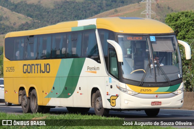 Empresa Gontijo de Transportes 21255 na cidade de Roseira, São Paulo, Brasil, por José Augusto de Souza Oliveira. ID da foto: 11550743.