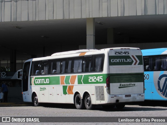 Empresa Gontijo de Transportes 21245 na cidade de Caruaru, Pernambuco, Brasil, por Lenilson da Silva Pessoa. ID da foto: 11549018.