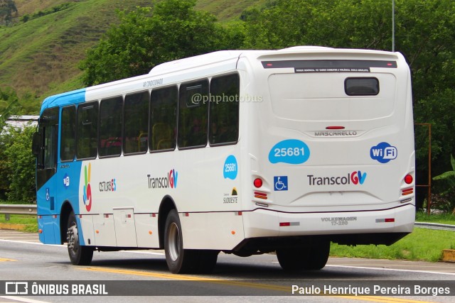 Viação Satélite 25681 na cidade de Barra do Piraí, Rio de Janeiro, Brasil, por Paulo Henrique Pereira Borges. Número da foto: #11549253.