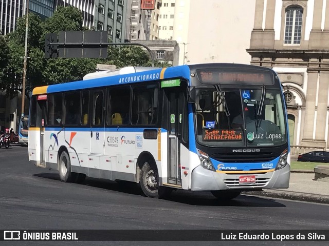 Transportes Futuro C30349 na cidade de Rio de Janeiro, Rio de Janeiro, Brasil, por Luiz Eduardo Lopes da Silva. Número da foto: #11550815.