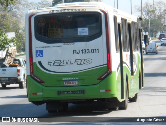 Expresso Real Rio RJ 133.011 na cidade de Rio de Janeiro, Rio de Janeiro, Brasil, por Augusto César. Número da foto: #11551385.