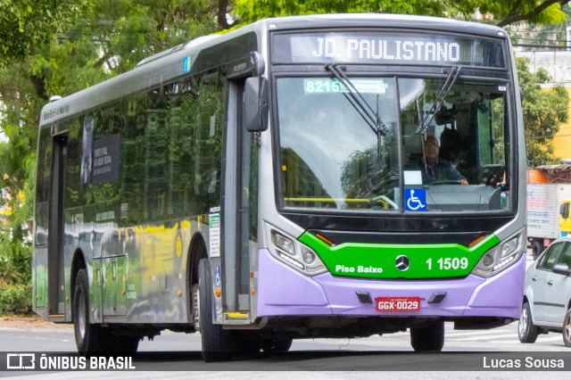 Viação Santa Brígida 1 1509 na cidade de São Paulo, São Paulo, Brasil, por Lucas Sousa. ID da foto: 11552538.