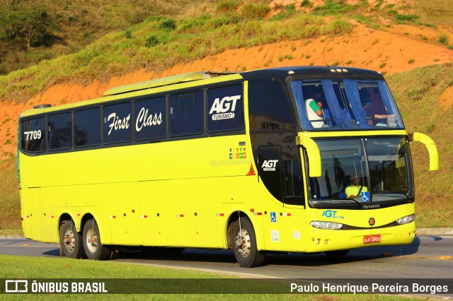 AGT Turismo e Locações 7709 na cidade de Aparecida, São Paulo, Brasil, por Paulo Henrique Pereira Borges. ID da foto: 11553819.