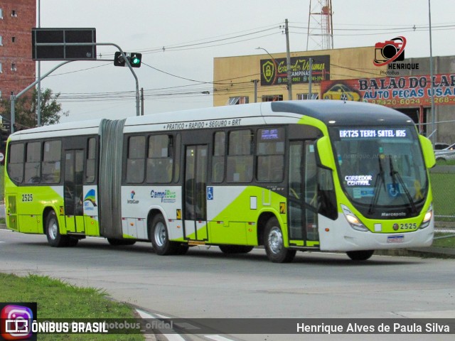 Expresso CampiBus 2525 na cidade de Campinas, São Paulo, Brasil, por Henrique Alves de Paula Silva. Número da foto: #11553961.