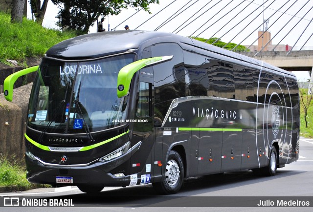 Viação Garcia 82329 na cidade de Campinas, São Paulo, Brasil, por Julio Medeiros. Número da foto: #11552971.