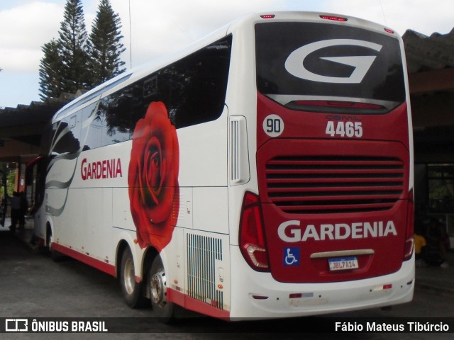 Expresso Gardenia 4465 na cidade de Três Corações, Minas Gerais, Brasil, por Fábio Mateus Tibúrcio. Número da foto: #11551503.