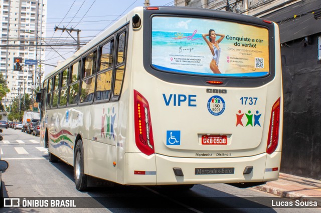 VIPE - Viação Padre Eustáquio 1737 na cidade de São Caetano do Sul, São Paulo, Brasil, por Lucas Sousa. Número da foto: #11552530.