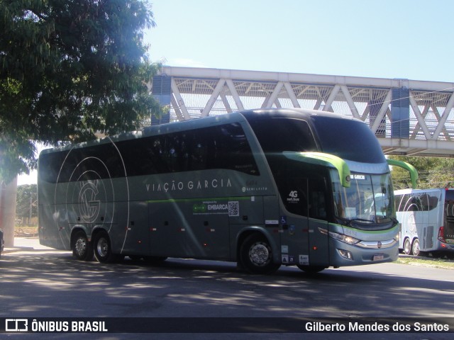 Viação Garcia 8494 na cidade de Aparecida, São Paulo, Brasil, por Gilberto Mendes dos Santos. ID da foto: 11551281.