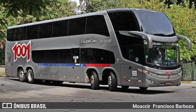 Auto Viação 1001 RJ 108.508 na cidade de São Paulo, São Paulo, Brasil, por Moaccir  Francisco Barboza. Número da foto: #11553837.