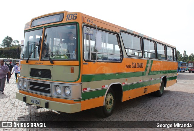 Viação Colombo 106 na cidade de Curitiba, Paraná, Brasil, por George Miranda. ID da foto: 11553287.