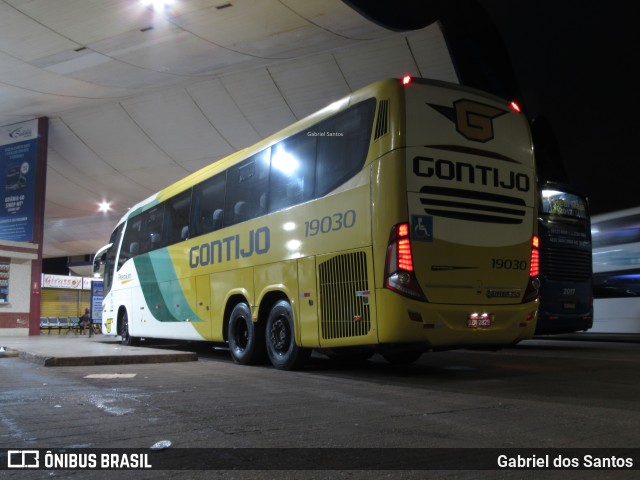 Empresa Gontijo de Transportes 19030 na cidade de Palmas, Tocantins, Brasil, por Gabriel dos Santos. ID da foto: 11504107.