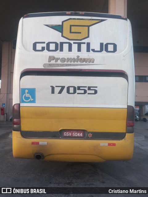 Empresa Gontijo de Transportes 17055 na cidade de Montes Claros, Minas Gerais, Brasil, por Cristiano Martins. Número da foto: #11503856.