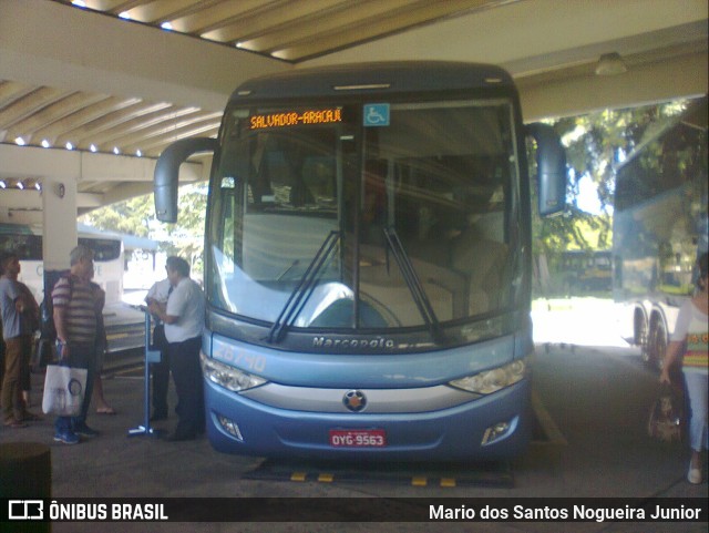 Viação Águia Branca 26740 na cidade de Salvador, Bahia, Brasil, por Mario dos Santos Nogueira Junior. ID da foto: 11503927.