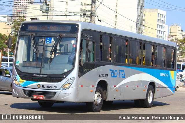 Rio Ita RJ 152.678 na cidade de Niterói, Rio de Janeiro, Brasil, por Paulo Henrique Pereira Borges. Número da foto: #11504117.