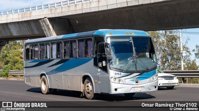 Línea de Turismos Toluca-Tenango Estrella de Oro 592 na cidade de Álvaro Obregón, Ciudad de México, México, por Omar Ramírez Thor2102. Número da foto: #11503724.