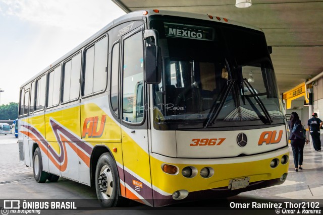 AU - Autobuses Unidos 3967 na cidade de Venustiano Carranza, Ciudad de México, México, por Omar Ramírez Thor2102. Número da foto: #11503711.