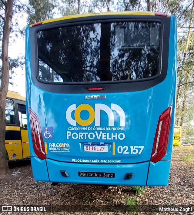 JTP Transportes - COM Porto Velho 02.157 na cidade de Barueri, São Paulo, Brasil, por Matheus Zaghi. Número da foto: #11504820.