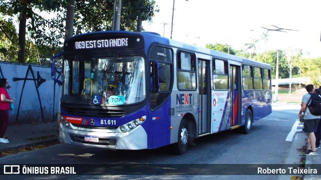 Next Mobilidade - ABC Sistema de Transporte 81.611 na cidade de Santo André, São Paulo, Brasil, por Roberto Teixeira. Número da foto: #11503738.