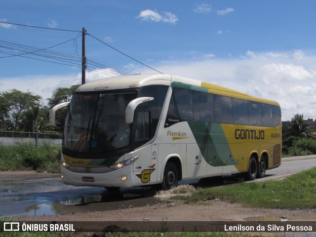 Empresa Gontijo de Transportes 18240 na cidade de Caruaru, Pernambuco, Brasil, por Lenilson da Silva Pessoa. ID da foto: 11504599.